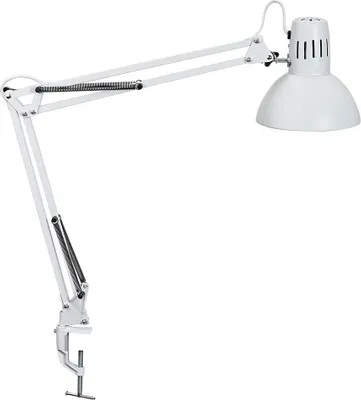 Produktbild von MAUL 8230502 MAUL MAULstudy Schreibtischlampe weiß mit Tischklemme