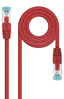 Produktbild von Nanocable 10.20.1701-R, 1 m, Cat7, SF/UTP (S-FTP), RJ-45, RJ-45, Rot