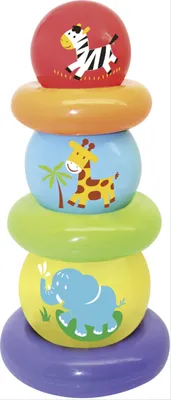Produktbild von Ballpyramide, 6-teilig, mehrfarbig, ab 0 Monate