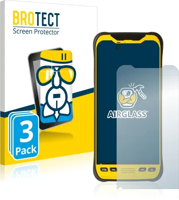 Produktbild von 3x BROTECT Schutzglas für Trimble TDC600 Schutzfolie Panzer Folie Glas Display Schutz klar