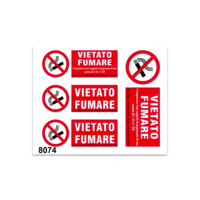 Produktbild von Sticker Rauchen verboten 14 x 16 cm
