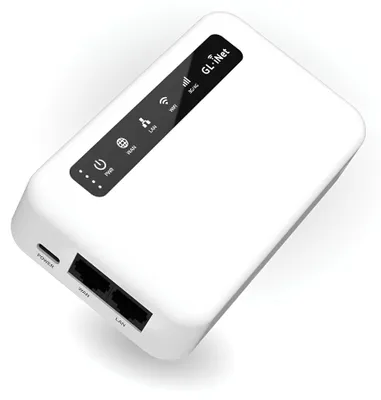 Produktbild von GL.iNetGL-XE300 (Puli) 4GLTE Mobile Smart VPN Router | Portable WiFi Wireless Travel Hotspot, Router, Access Point, Extender, WDS Mode, OpenWrt, 5000mAh Battery,OpenVPN Client (EC25-E)