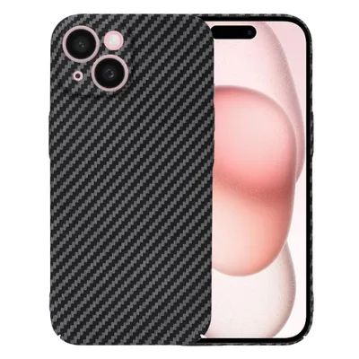 Immagine prodotto di Custodia Techsuit Carbonite FibreShell Back Cover per Apple iPhone 15 - Nero