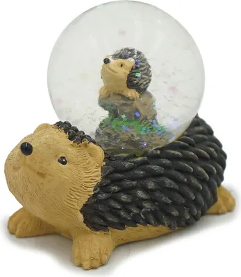 Produktbild von Glitzerkugel Igel, 8 cm, Schneekugel Tier Tiere Schneekugeln Glitterkugel