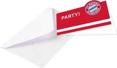 Zdjęcie produktu dla 8 Zaproszenia FC Bayern Monachium