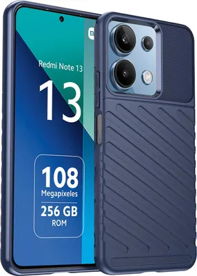 Zdjęcie produktu dla Etui na telefon komórkowy do Xiaomi Redmi Note 13 Thunder Case TPU antypoślizgowa osłona ochronna