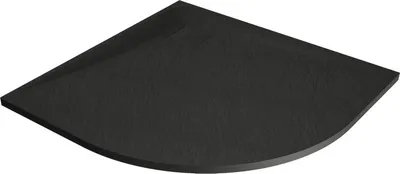 Obrázek produktu pro Mexen Bert sprchový odtok půlkruhový SMC 90 x 90 cm, černý - 4KR709090