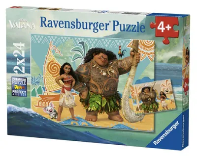 Image de Ravensburger 2x24p - Vaiana et ses amis / Disney