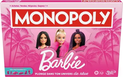 Produktbild von Monopoly Barbie, Brettspiel, Wirtschaftliche Simulation, 8 Jahr(e)