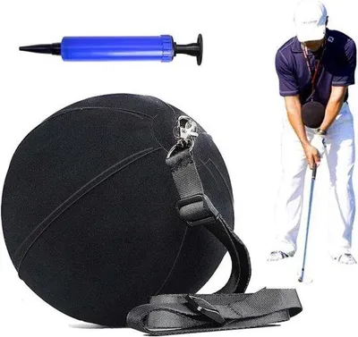 Produktbild von Famanu Golf Swing Trainer zur Haltungskorrektur - Tragbare Trainingshilfe für Anfänger und Fortgeschrittene