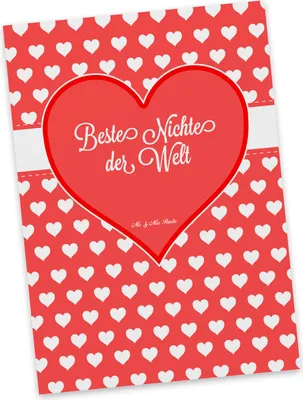 Produktbild von Mr. & Mrs. Panda Postkarte Nichte - Geschenk, Ansichtskarte, Ansichtskarten, Beste, Grußkarte, Onkel, Taufe, Tochter des Bruders, der Schwester, Fotokarte, Patentante
