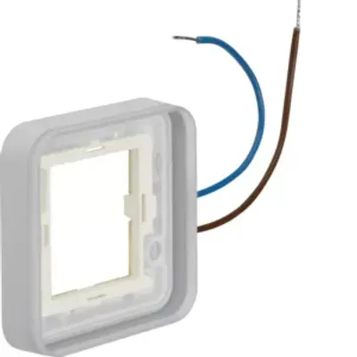 Produktbild von Hager 13383503, Grau, 0,052 A, -40 - 30 °C, 83 mm, 83 mm, 1 Stück(e)