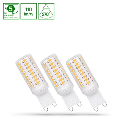 Produktbild von LED G9 4W 230V AC Kalteweiß DIMMABLE 440 Lumen 270°