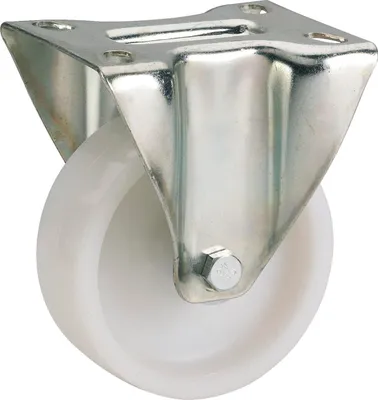 Produktbild von Bockrolle Polyamid-Rad Industrierolle ø 125 mm Tragkraft 220 kg verzinkt