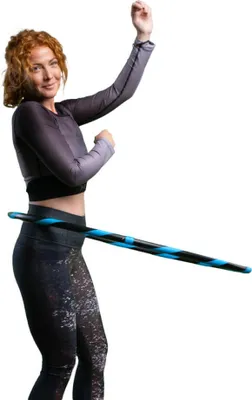 Produktbild von Hula Hoop Reifen für Anfänger Ø100cm Hell-Blau
