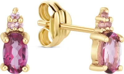 Produktbild von Jackie Gold Vintage Pink?Topaz?Studs? JKE24.450 Ohrringe
