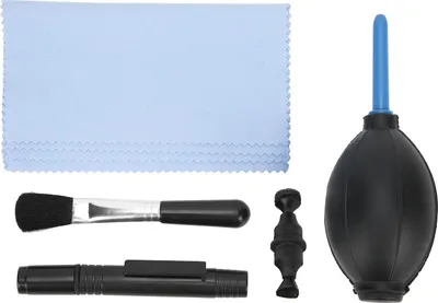 Produktbild von 5 in 1 Kamera Reinigungsanzug Staubreiniger Pinsel Luftgebläse Wischtücher sauberes Stofflinsen -Gewebe -Kit