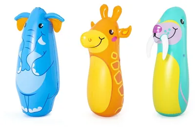 Produktbild von Bestway 52152, Tiere, 3 Jahr(e), Vinyl, Blau, Grau, Gelb