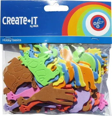 Produktbild von schaumstoffaufkleber Create It- Tiere 64 Stück