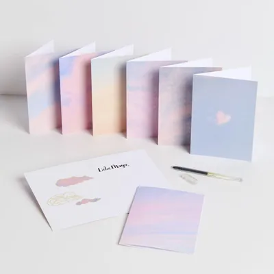 Image de Set de cartes The Sky is the LimitMIX, B6, 8 cartes, 8 enveloppes