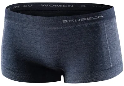 Produktbild von BRUBECK Merino Boxershorts Damen – Nahtlose Funktionsunterhose Thermo