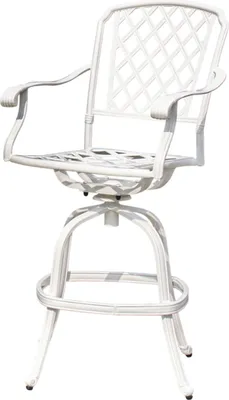 Produktbild von Inko Rocco Barsessel Alu-Guss 63,5x62,5x125 cm Barhocker 2 Farben zur Wahl