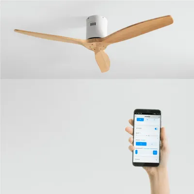 Produktbild von WIND CALM - Leiser Deckenventilator 40W mit technischen ABS-Blättern in verschiedenen Größen