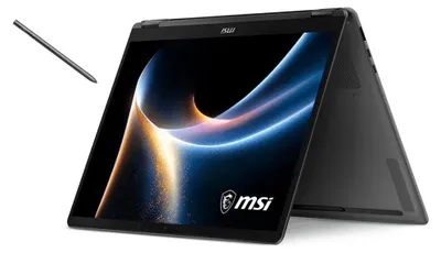 Produktbild von MSI Prestige 14 Flip AI+ D3MTG-055, Intel Core Ultra 9, 35,6 cm (14"), 1920 x 1200 Pixel, 32 GB, 2 TB, Windows 11 Home