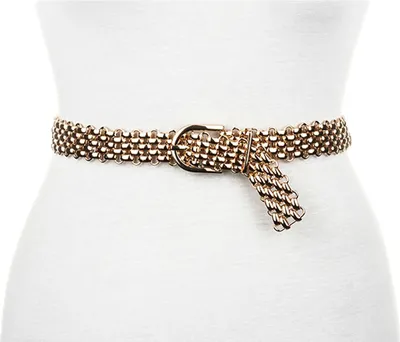 Immagine prodotto di Vanzetti cintura Chain Belt 25 mm W115 Platinum Gold Glossy dorato