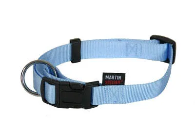 Image de Collier Martin Basic Nylon Bleu