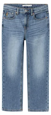 Produktbild von NAME IT Basic Denim Jeans Hose 5-Pocket Pants Teens NKMRYAN Größe: