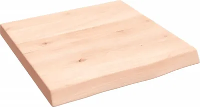 Obrázek produktu pro Nástěnná police 40x40x(2-4) cm neošetřené masivní dubové dřevo