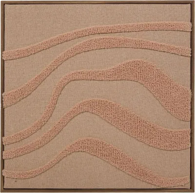 Produktbild von Leinwand 3d noelie 40x40cm lachsrosa  - Atmosphera créateur d'intérieur