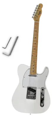 Obrázek produktu pro Elektrická kytara V-TONE ETL39 WH, model Telecaster, velikost 4/4