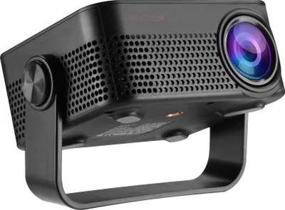 Immagine prodotto di INF Proiettore Portatile Domestico 3D & WiFi, Supporto 1080P, HDMI/USB/TF Nero