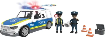 Produktbild von Playtive Go Set Ideal für fantasievolle Rollenspiele Polizei-Wagen