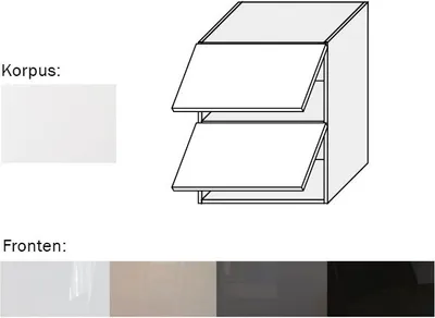 Immagine prodotto di Pensile (EST-WEP/60) 60cm acrilico opaco bianco perla Colore frontale selezionabile