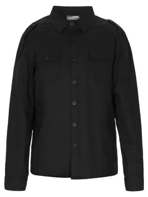 Immagine prodotto di camicia da uomo Baradello - nera, taglia M