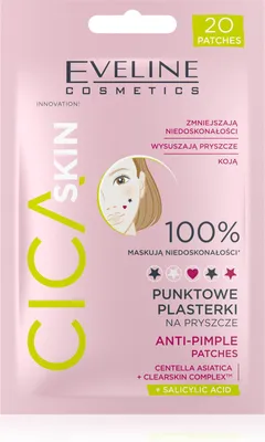 Produktbild von EVELINE CICA SKIN Pickelpflaster 20 Stück.