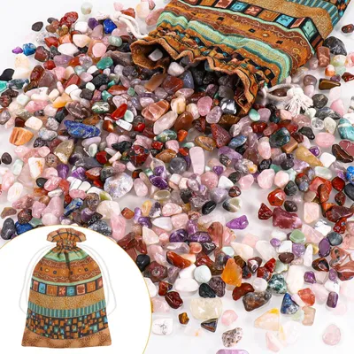 Imagen del producto de Arena de colores para acuarios, de 8 a 12 mm, peso: 0,6 kg, ideal para acuarios y plantas