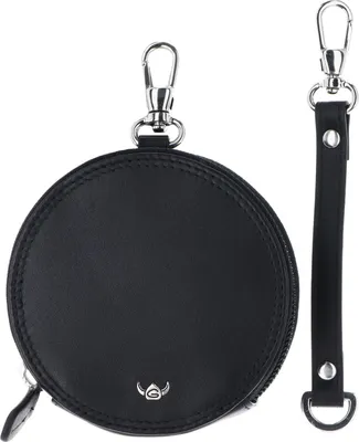 Produktbild von Golden Head Leder Schlüsselmäppchen Utensilientasche Polo RV-Schlüsseletui rund 5110 Schwarz