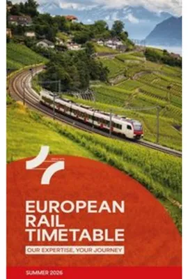 Produktbild von European Rail Timetable Summer 2026