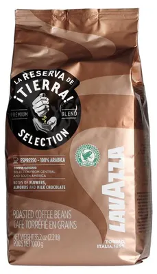 Obrázek produktu pro Kávová zrna Lavazza La Reserva de Tierra Selection, 1 kg