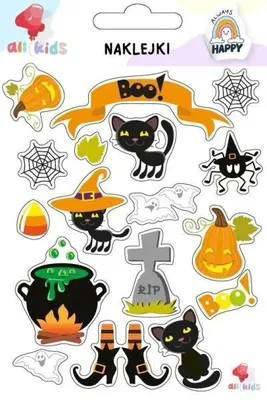 Produktbild von Halloween-Aufkleber für Kinder 3 – All4Kids