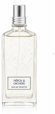 Produktbild von L'Occitane Neroli & Orchidea, Frauen, 75 ml, Nicht nachfüllbare Flasche, Mandarine, Orange, Feigenbaum, Maiglöckchen, Neroli, Pfirsich, Iris, Moschus, Orchidee