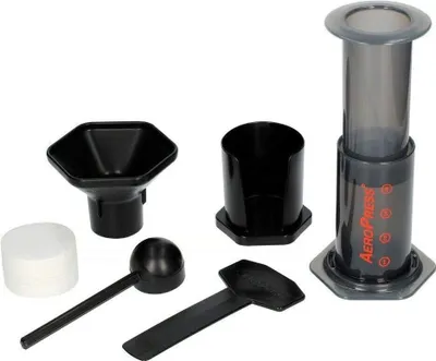 Produktbild von Hario Aerobie AeroPress 80R11 Kaffeezubereiter Plastik, Schwarz 85R11