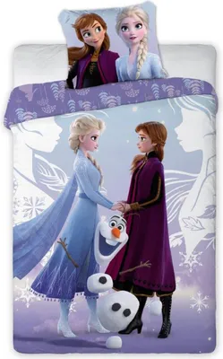 Obrázek produktu pro Bavlněné povlečení 140x200 + 70x90 - Frozen/ledové království 2