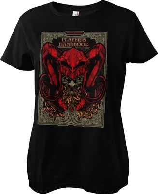 Produktbild von Player's Handbook Girly Tee - Medium - Black