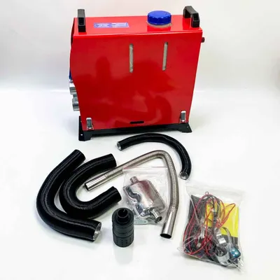 Image de Anbull chauffage autonome diesel 8kw, 12V diesel air chauffage carburant voiture chauffage réchauffeur d'air chauffage diesel avec télécommande écran LCD pour RV, bateaux, camions, caravanes remorques