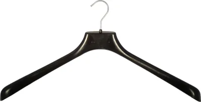 Produktbild von Maxi Kleiderbügel für Jacken & Mäntel, XXL, 55 cm, schwarz, NEU, 50 Stück